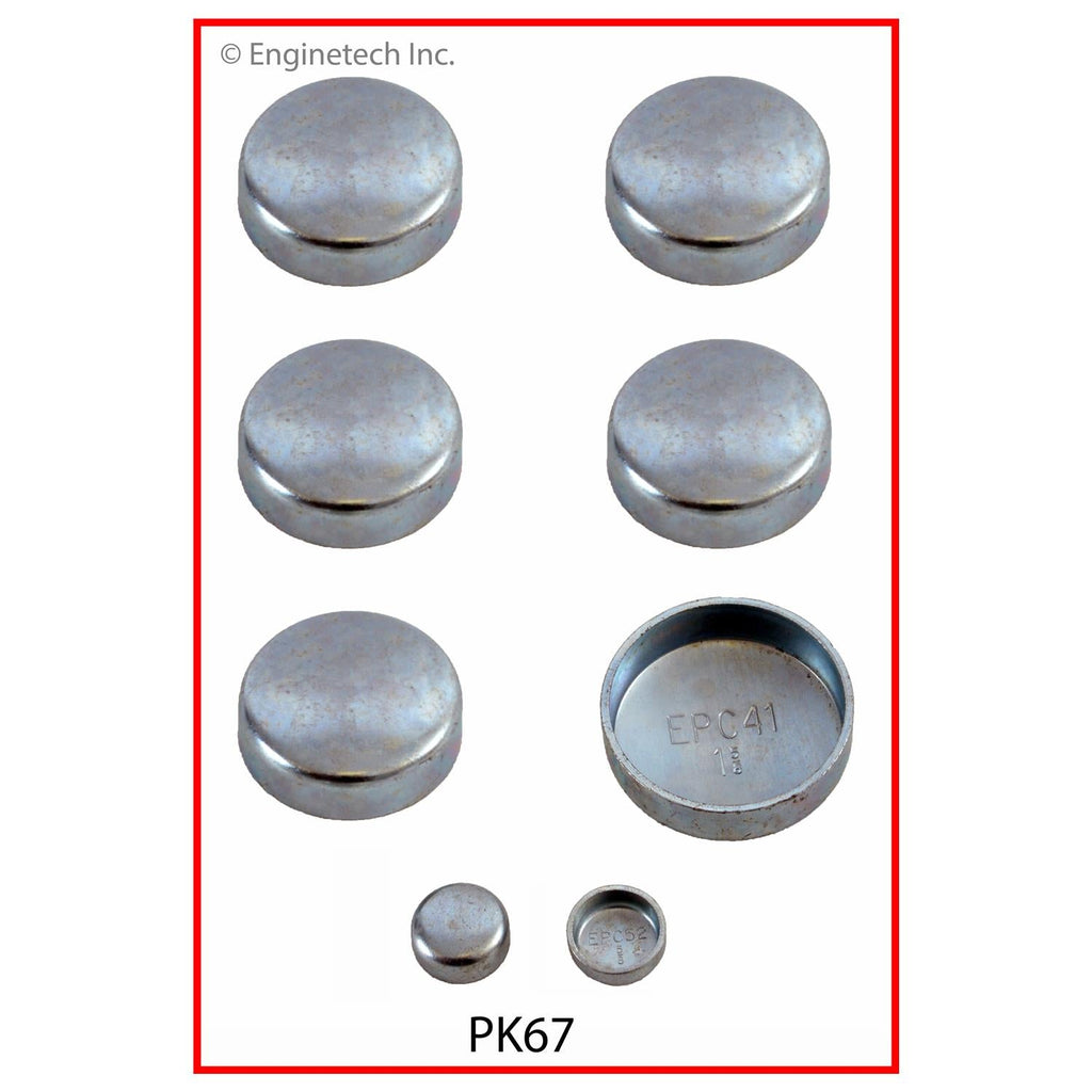 Enginetech PK67 Engine Expansion Plug Kit for Chrysler and Dodge Models