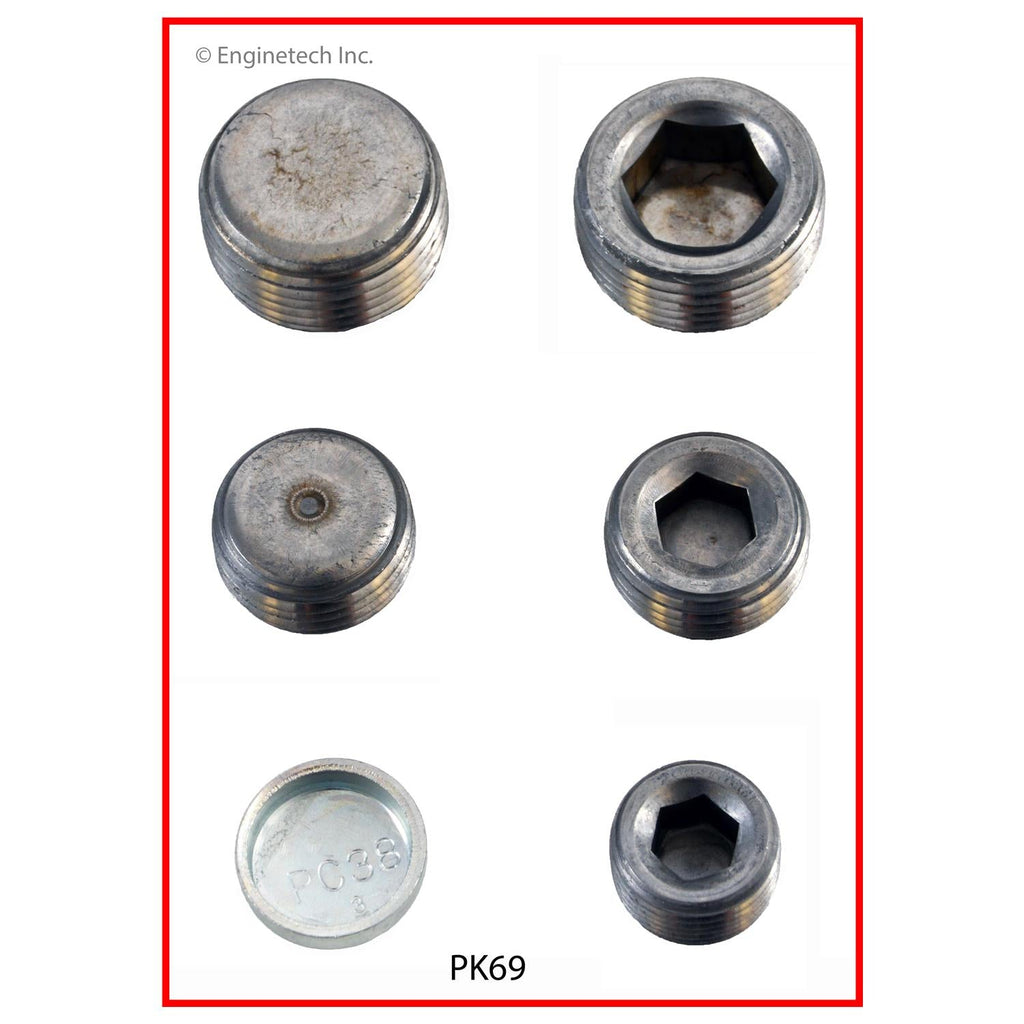 Enginetech PK69 Engine Expansion Plug Kit for Ford and Mercury Vehicles