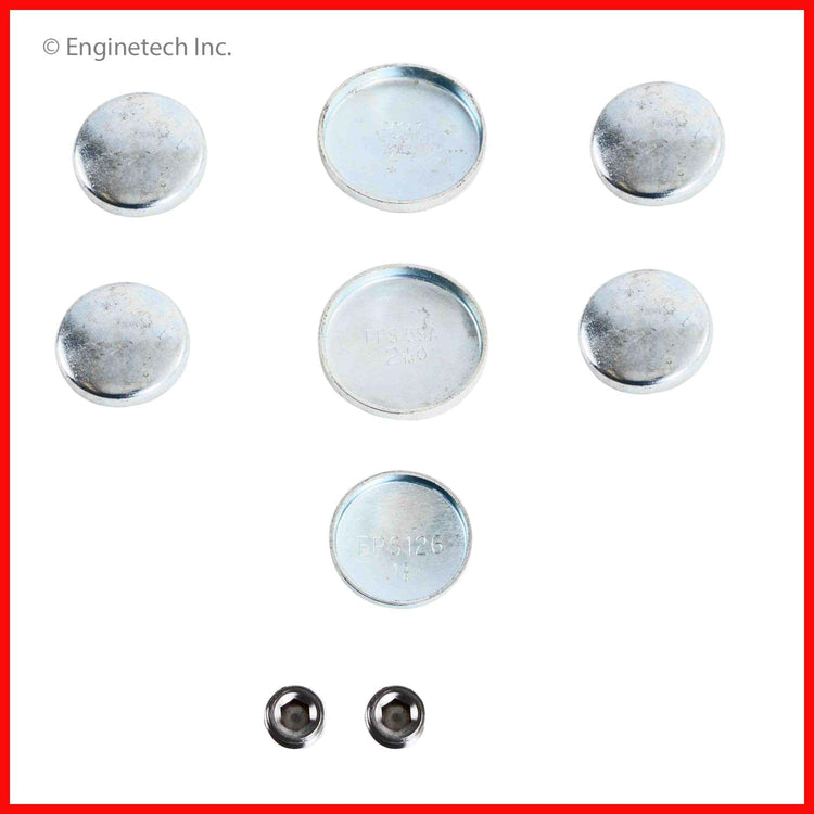 Enginetech Engine Expansion Plug Kit - Iron (Part Number PK8)