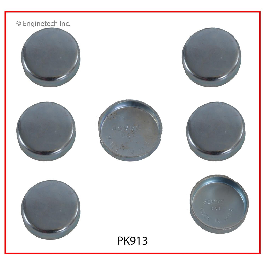 Enginetech PK913 Engine Expansion Plug Kit for Chevy Nova, Geo Prizm, Toyota Celica