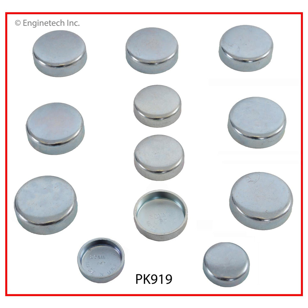 Enginetech PK919 Engine Expansion Plug Kit for Mazda B2600 & MPV (Steel)
