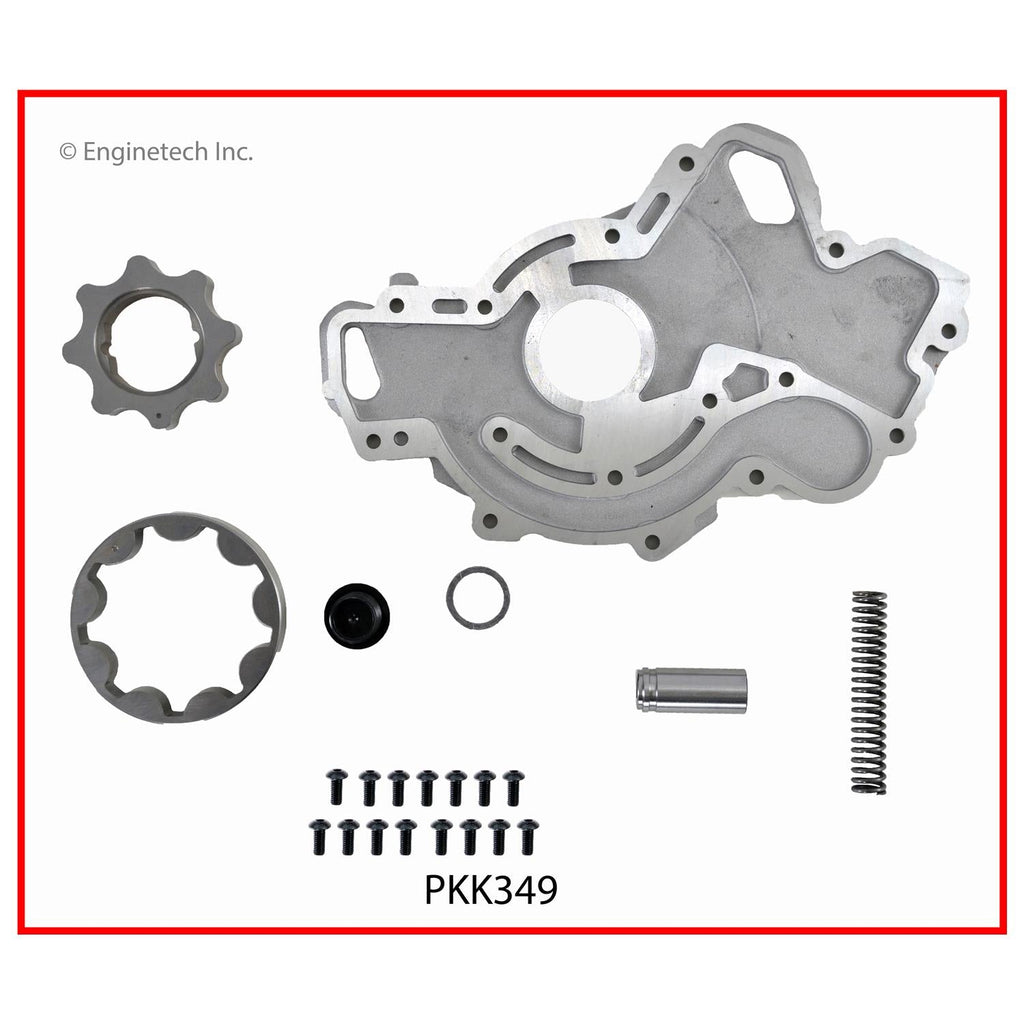 Enginetech PKK349 Engine Oil Pump Repair Kit for Select 2010-2013 Vehicles