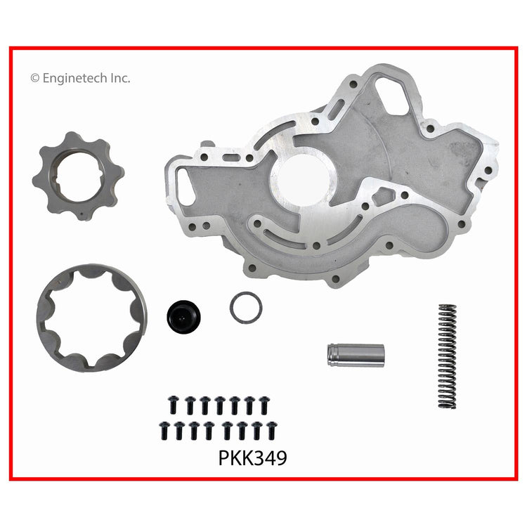 Enginetech PKK349 Engine Oil Pump Repair Kit for Select 2010-2013 Vehicles