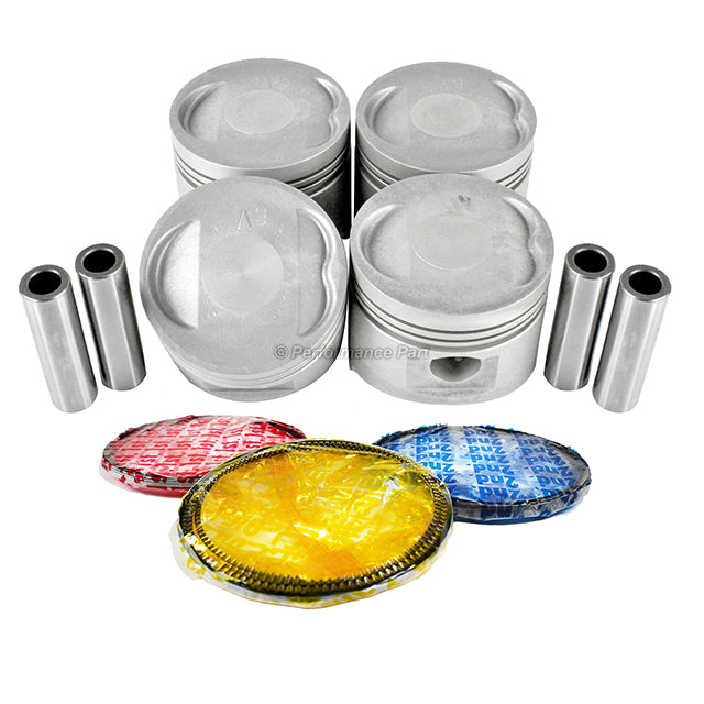 Pistons w/ Rings for 83-88 Dodge 2.0L L4 SOHC 8v
