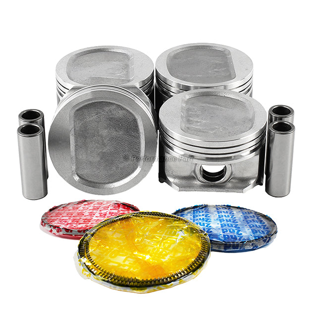 Pistons w/ Rings for 96-02 Dodge 2.5L L4 OHV 8v N/R