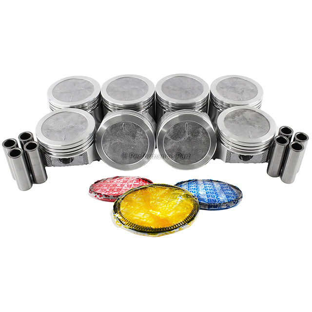 Pistons w/ Rings for 76-93 Chrysler 5.9L V8 OHV 16v