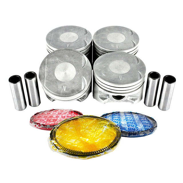 Pistons w/ Rings for 92-96 Dodge 1.8L L4 SOHC 16v