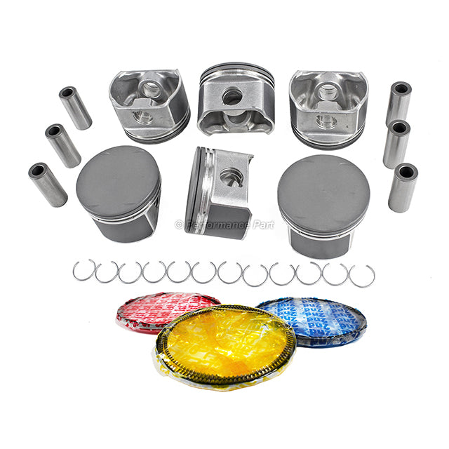 Pistons w/ Rings for 98-01 Chrysler 3.2L V6 SOHC 24v