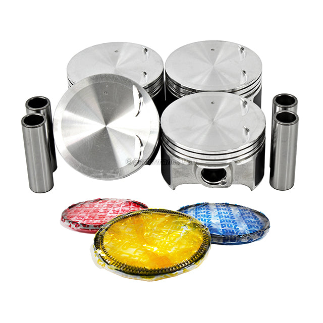 Pistons w/ Rings for 99-02 Saturn 1.9L L4 DOHC 16v