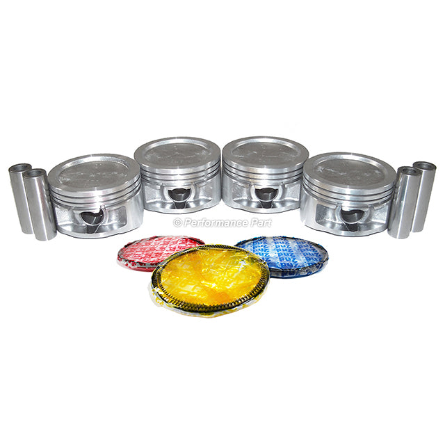 Pistons w/ Rings for 87-91 Buick 2.0L L4 SOHC 8v