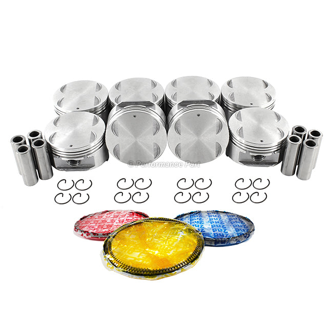 Pistons w/ Rings for 93-99 Cadillac 4.6L V8 DOHC 32v