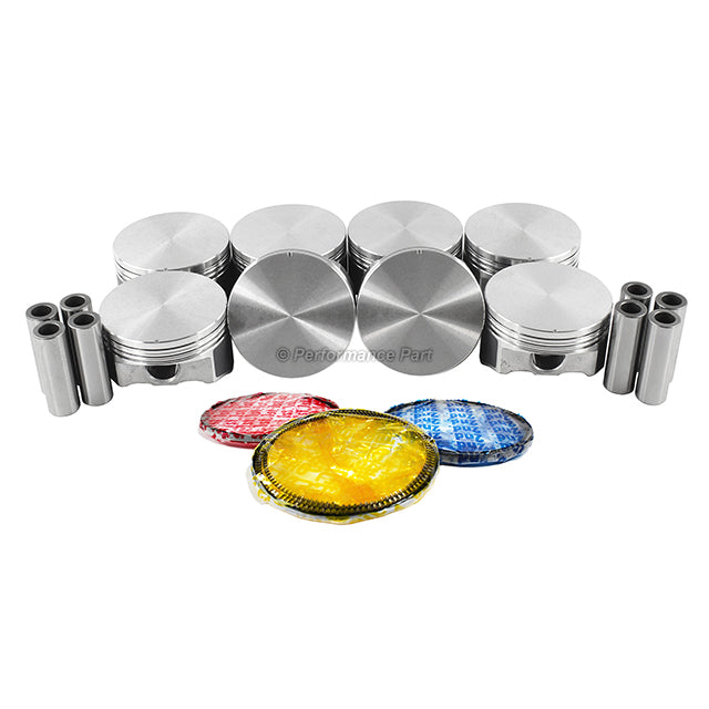 Pistons w/ Rings for 97-04 Cadillac 5.7L V8 OHV 16v