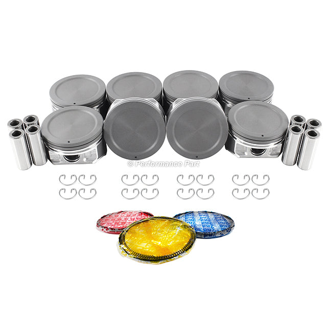Pistons w/ Rings for 04-07 Buick 5.3L OHV Vortec LM7