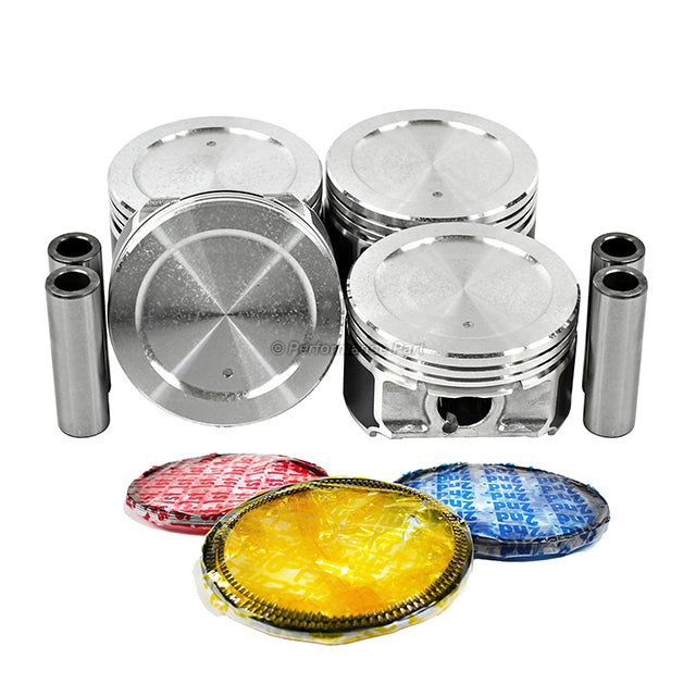 Pistons w/ Rings for 98-03 Chevrolet GMC Cavalier 2.2LOHV