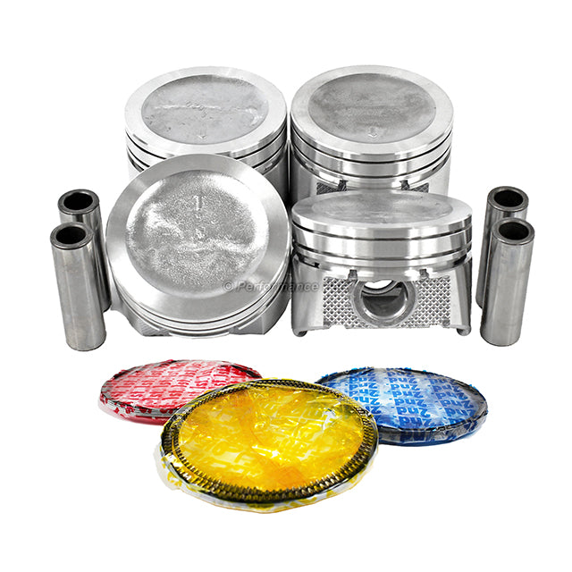 Pistons w/ Rings for 90-93 Buick 2.5L L4 OHV 8v