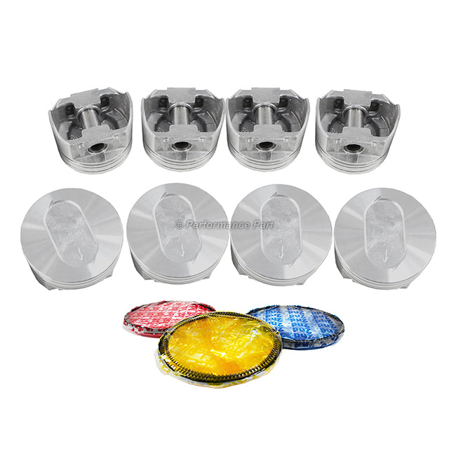 Pistons w/ Rings for 88-92 Ford E-250 7.5L V8 OHV 16v