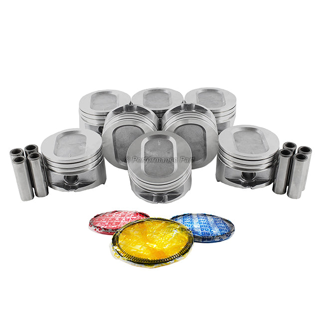 Pistons w/ Rings for 88-97 Ford 5.8L V8 OHV Windsor