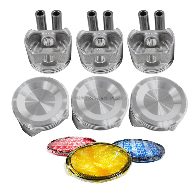 Pistons w/ Rings for 95-00 Ford 4.0L V6 OHV 12v