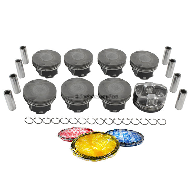 Pistons w/ Rings for 11-15 Ford 5.0L V8 DOHC 32v