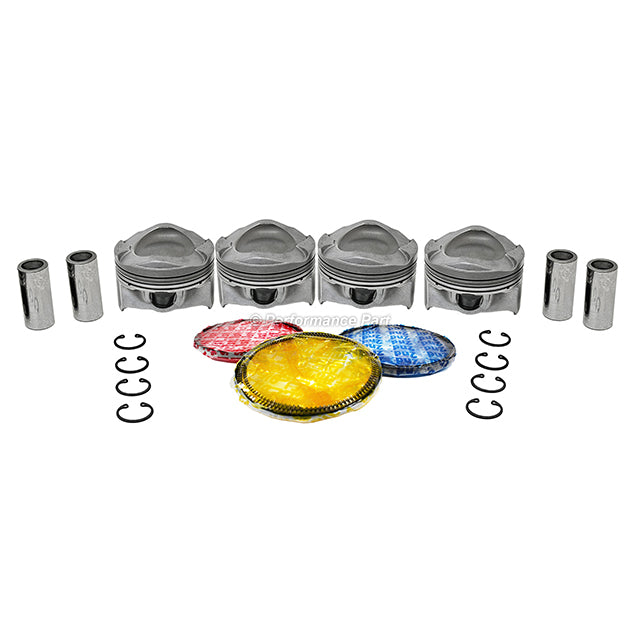 Pistons w/ Rings for 14-20 Ford 1.5L L4 DOHC 16v