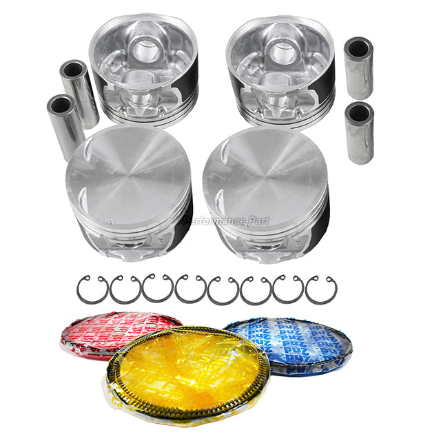 Pistons w/ Rings for 02-04 Kia 1.8L L4 DOHC 16v