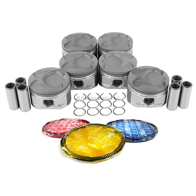 Pistons w/ Rings for 06-15 Lexus IS250 2.5L V6 DOHC 24v