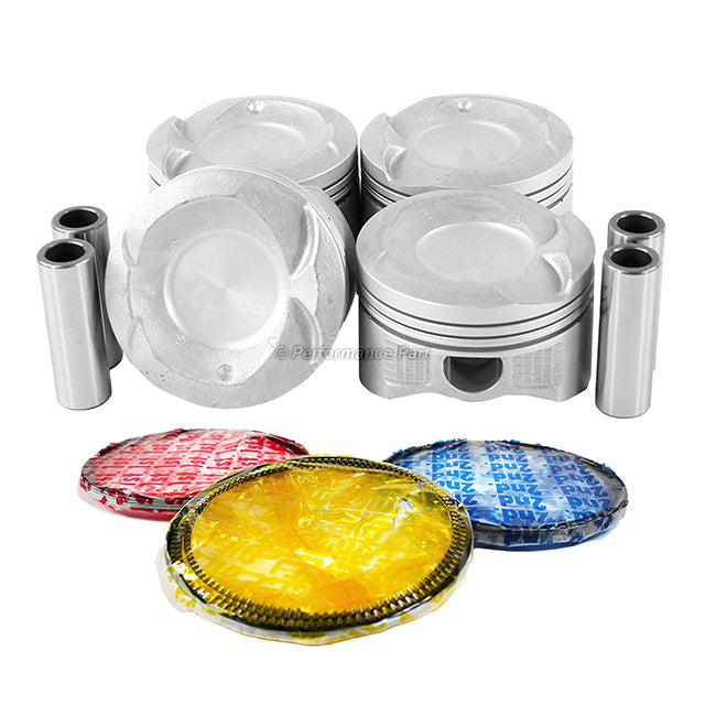 Pistons w/ Rings for 01-06 Scion Toyota Echo 1.5LDOHC