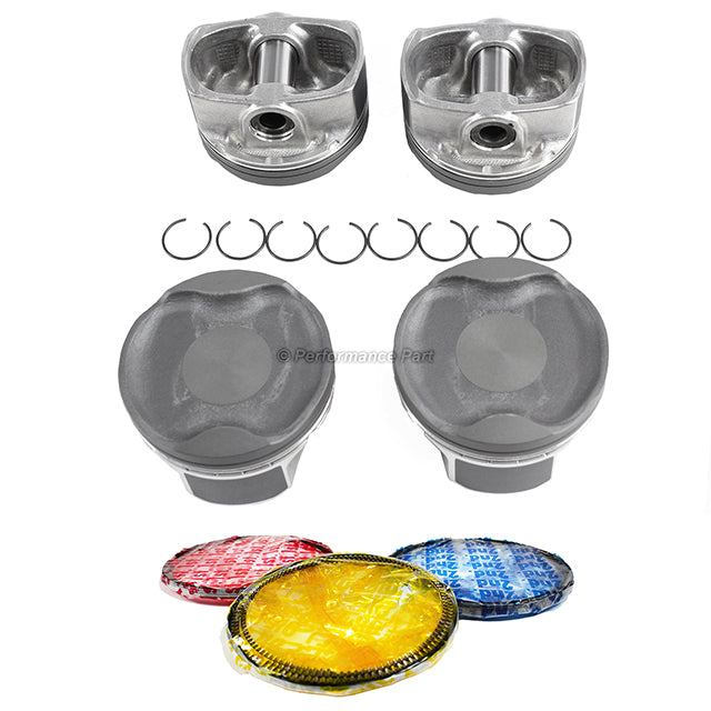 Pistons w/ Rings for 09-19 Toyota Highlander 2.7LDOHC