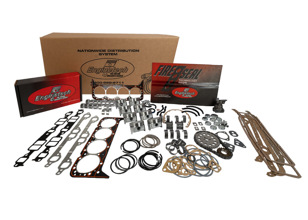 Enginetech RCC305AP Premium Engine Rebuild Kit for GMC and Chevrolet Cars and Trucks