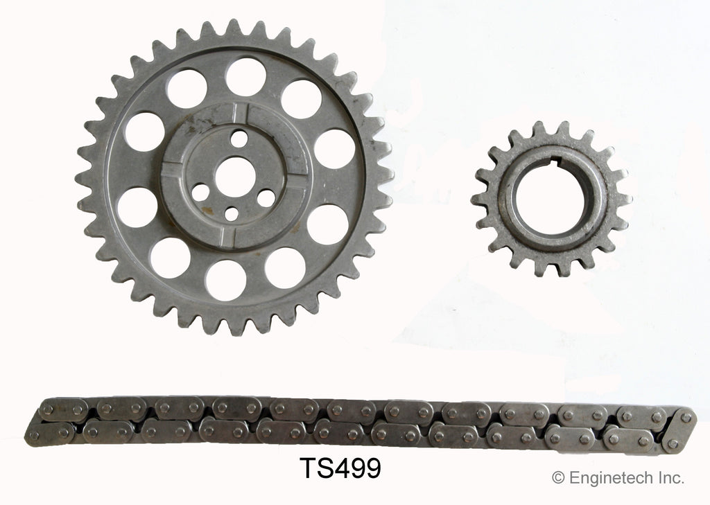 Enginetech RCC350AP-STD Engine Rebuild Kit for GMC and Chevrolet Cars and Trucks
