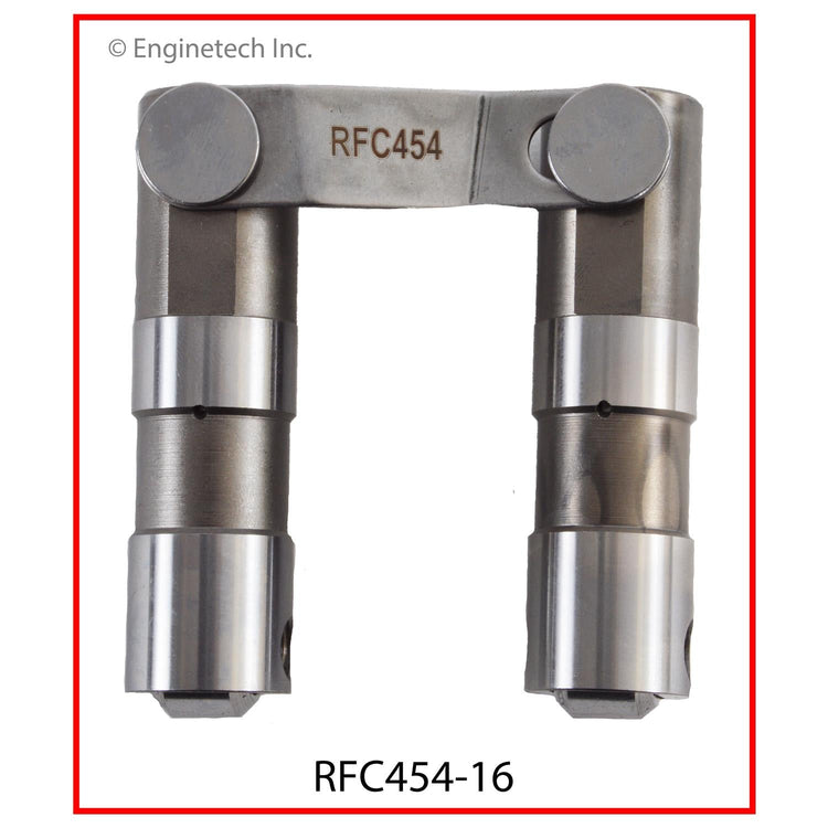 Enginetech RFC454-16 High Performance Engine Valve Lifter Retrofit for Roller Camshaft - 16 Pack