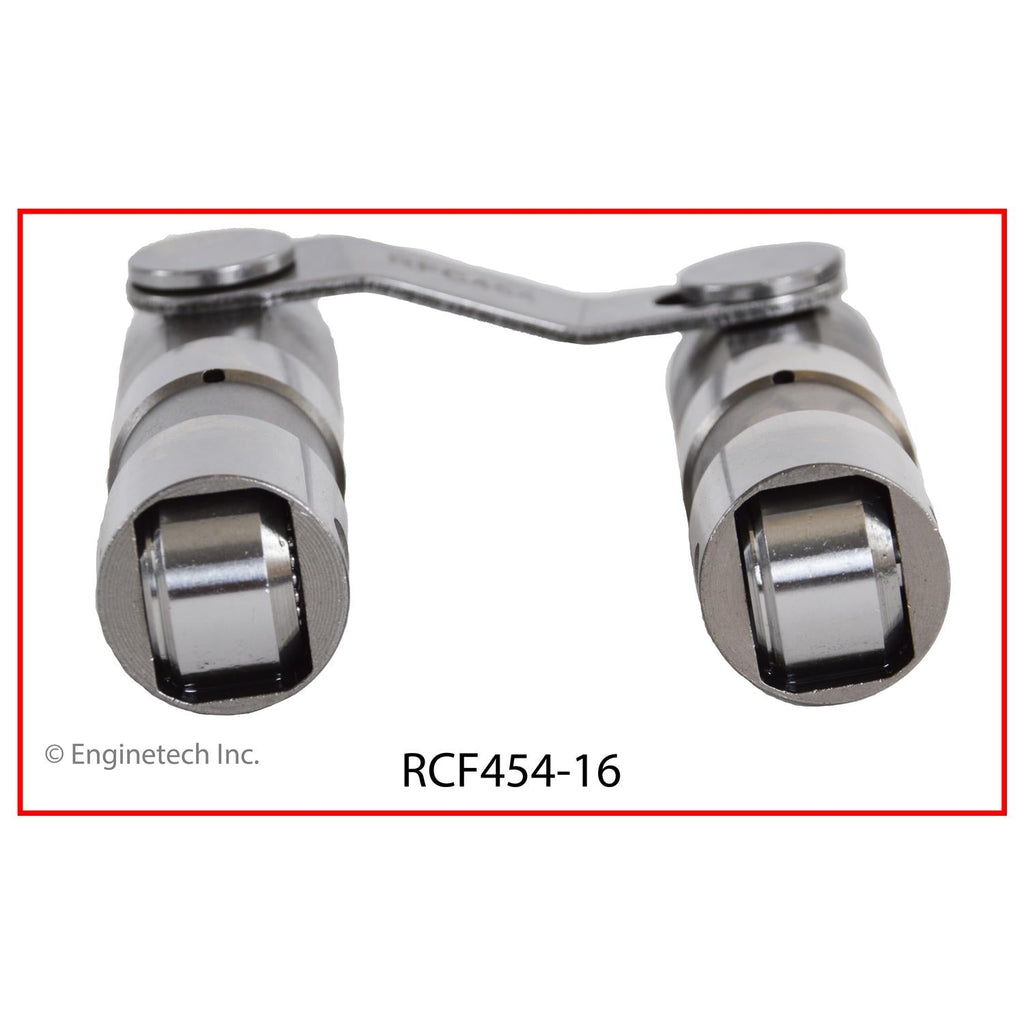 Enginetech RFC454-16 High Performance Engine Valve Lifter Retrofit for Roller Camshaft - 16 Pack