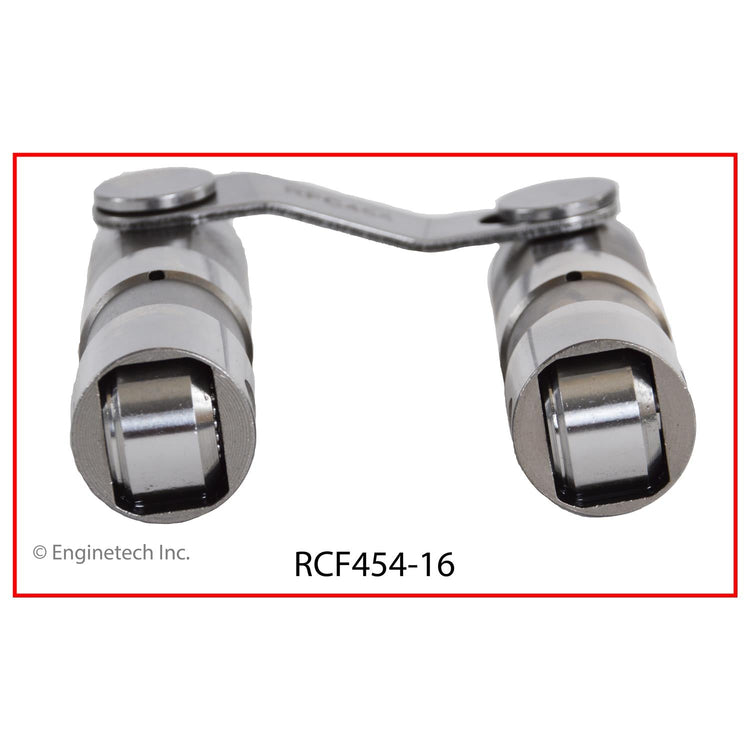 Enginetech RFC454-16 High Performance Engine Valve Lifter Retrofit for Roller Camshaft - 16 Pack