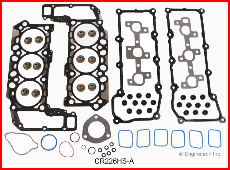 Enginetech Premium Engine Rebuild Kit for Dodge and Chrysler Vehicles - Part RMCR226AP-STD