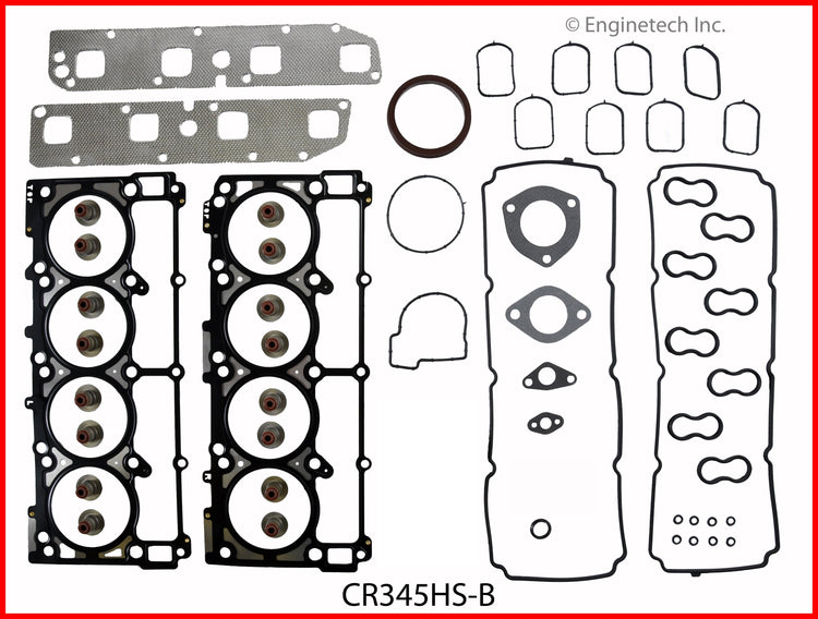 Enginetech Premium Engine Rebuild Kit for Dodge and Chrysler Vehicles Part RMCR345AP-STD