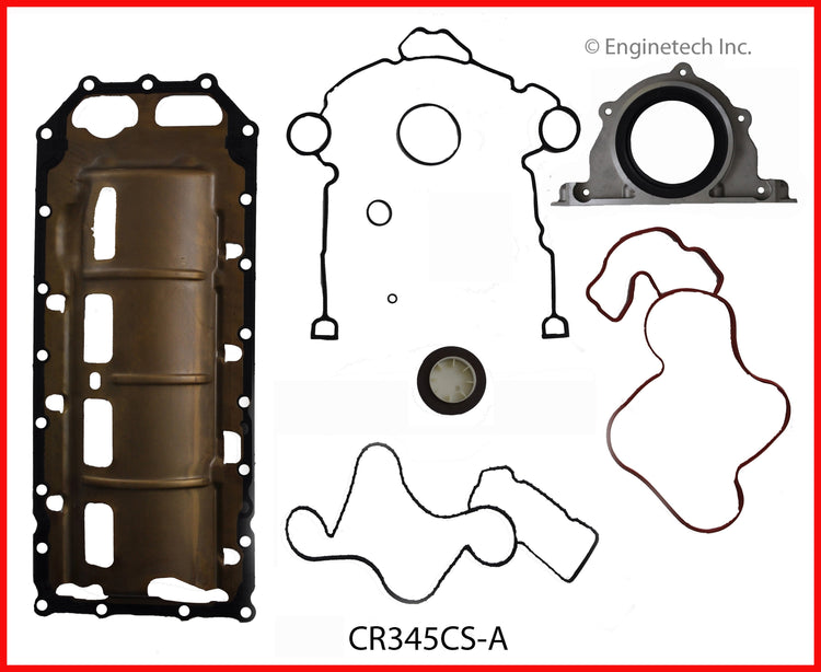 Enginetech Premium Engine Rebuild Kit for Dodge and Chrysler Vehicles Part RMCR345AP-STD