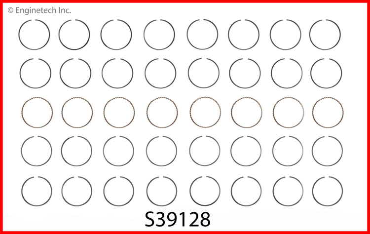 Enginetech Premium Engine Rebuild Kit for Dodge and Chrysler Vehicles Part RMCR345AP-STD