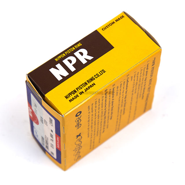 NPR Piston Rings for 87-91 Subaru Justy Car 1.2L SOHC