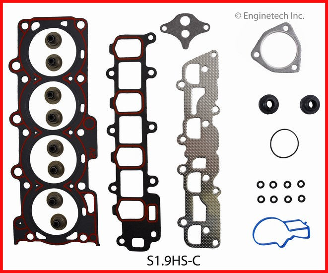 Enginetech S1.9HS-C Engine Cylinder Head Gasket Set for Suzuki Cars and Trucks