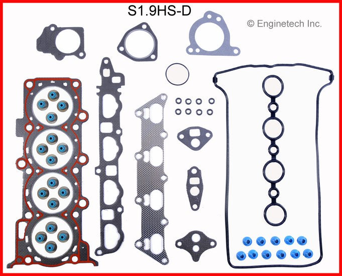 Enginetech S1.9HS-D Engine Cylinder Head Gasket Set for Suzuki Cars and Trucks