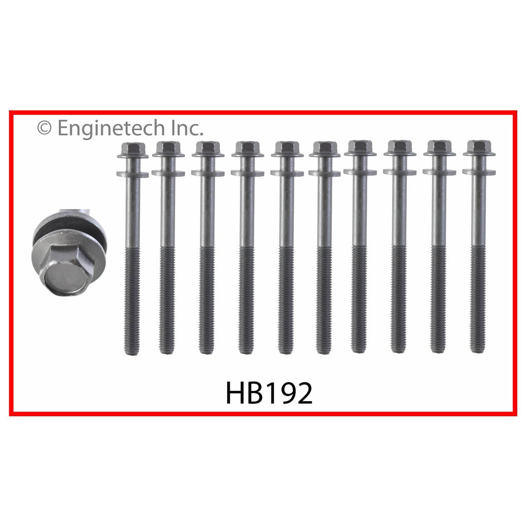 Enginetech S1.9HS-EWB Engine Cylinder Head Gasket Set for Suzuki Cars and Trucks with Head Bolts