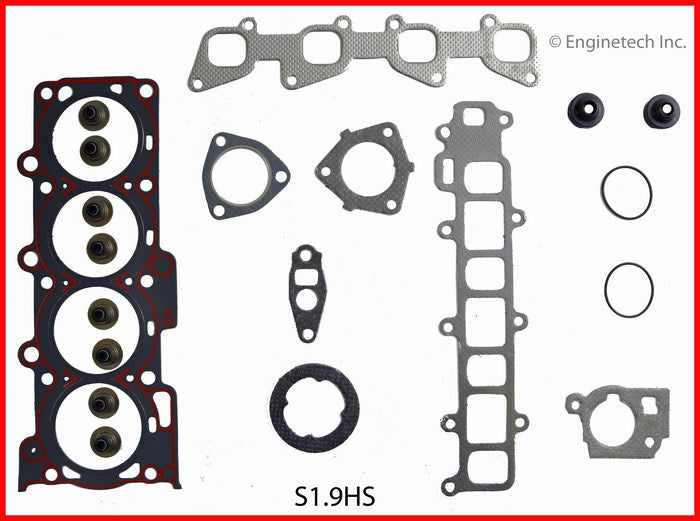 Enginetech S1.9HS Engine Cylinder Head Gasket Set for Suzuki Cars and Trucks