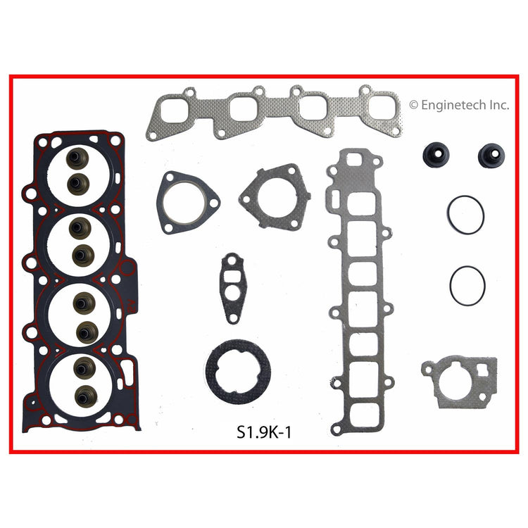 Enginetech S1.9K-1 Engine Full Gasket Set for Suzuki Cars and Trucks
