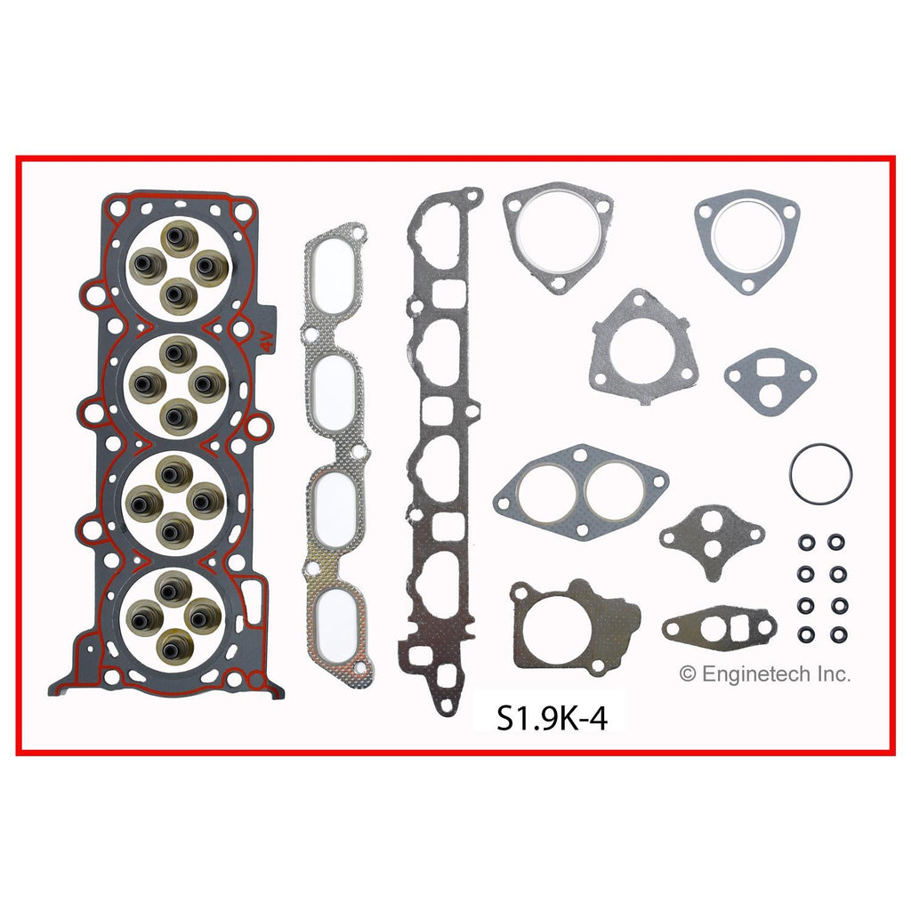 Enginetech S1.9K-4 Engine Full Gasket Set for Suzuki Cars and Trucks