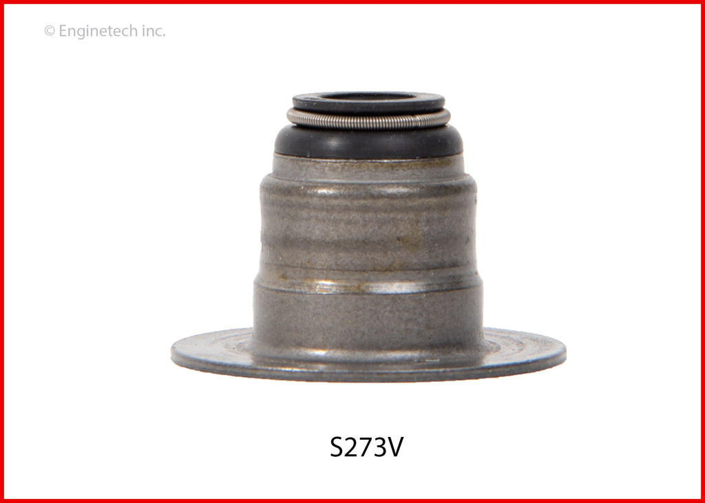 Enginetech S273V Engine Valve Stem Oil Seal 100 Pack for Ford Super Duty and E-350