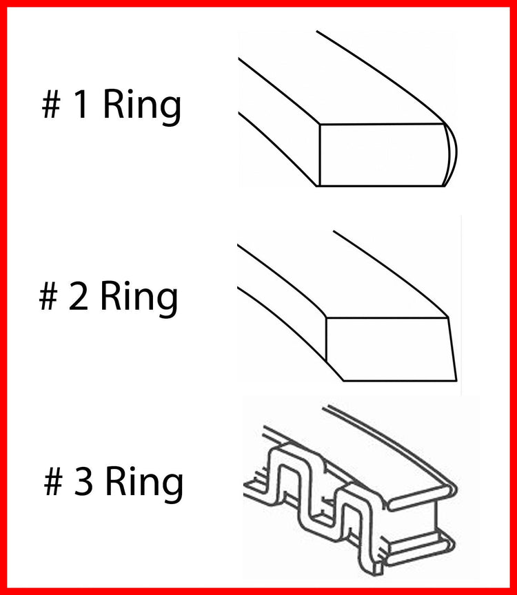 Enginetech S34454-STD Engine Premium Piston Ring Complete Set for Ford Vehicles