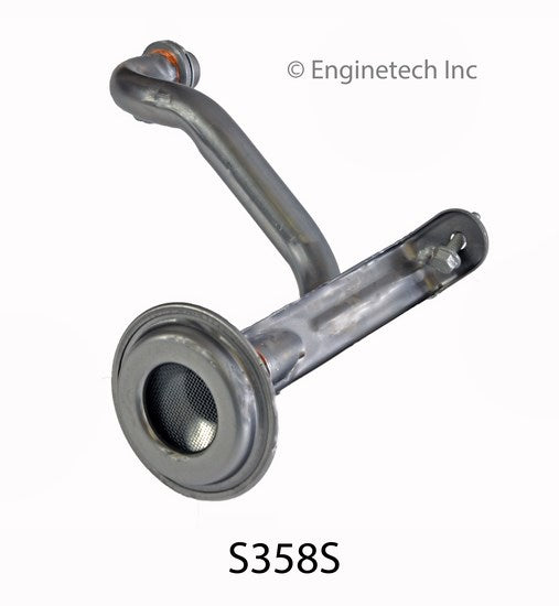 Enginetech S358S Engine Oil Pump Screen for GMC, Isuzu, and Chevrolet Vehicles