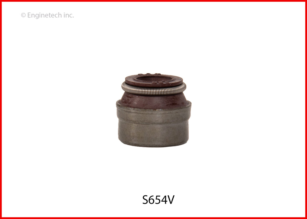 Enginetech S654V-20 Engine Valve Stem Oil Seal - 20 Pack for Chrysler and Dodge Vehicles