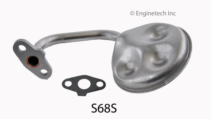 Enginetech S68S Engine Oil Pump Screen for Ford 1963-1970 Models