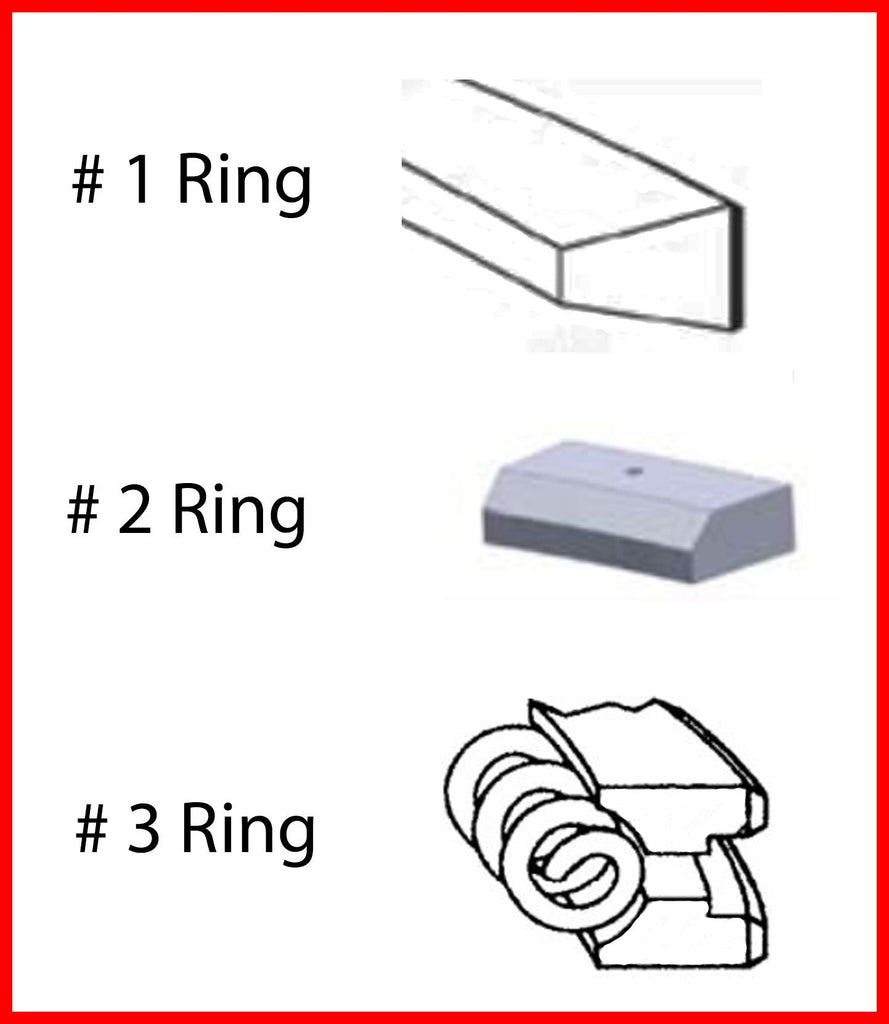 Enginetech S86134-STD Engine Premium Piston Ring Complete Set for GM and Saturn Models